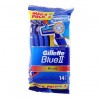 Gillette Blue Disposable Razor 10+4
